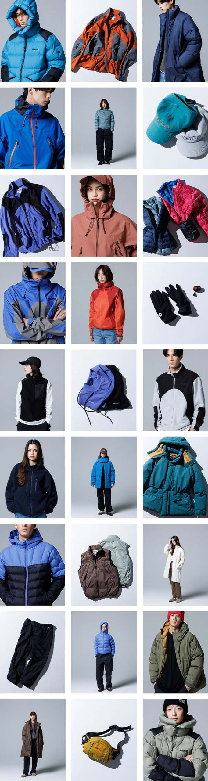 マーモット2026年秋冬コレクションLOOK