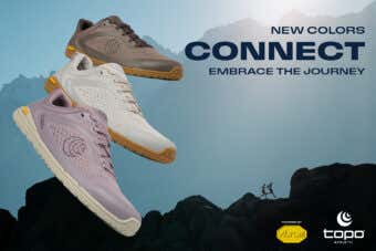 Topo Athletic（トポアスレチック)、「TRAIL RUNNING」コレクションのミニマルシューズ『CONNECT（コネクト）』新色