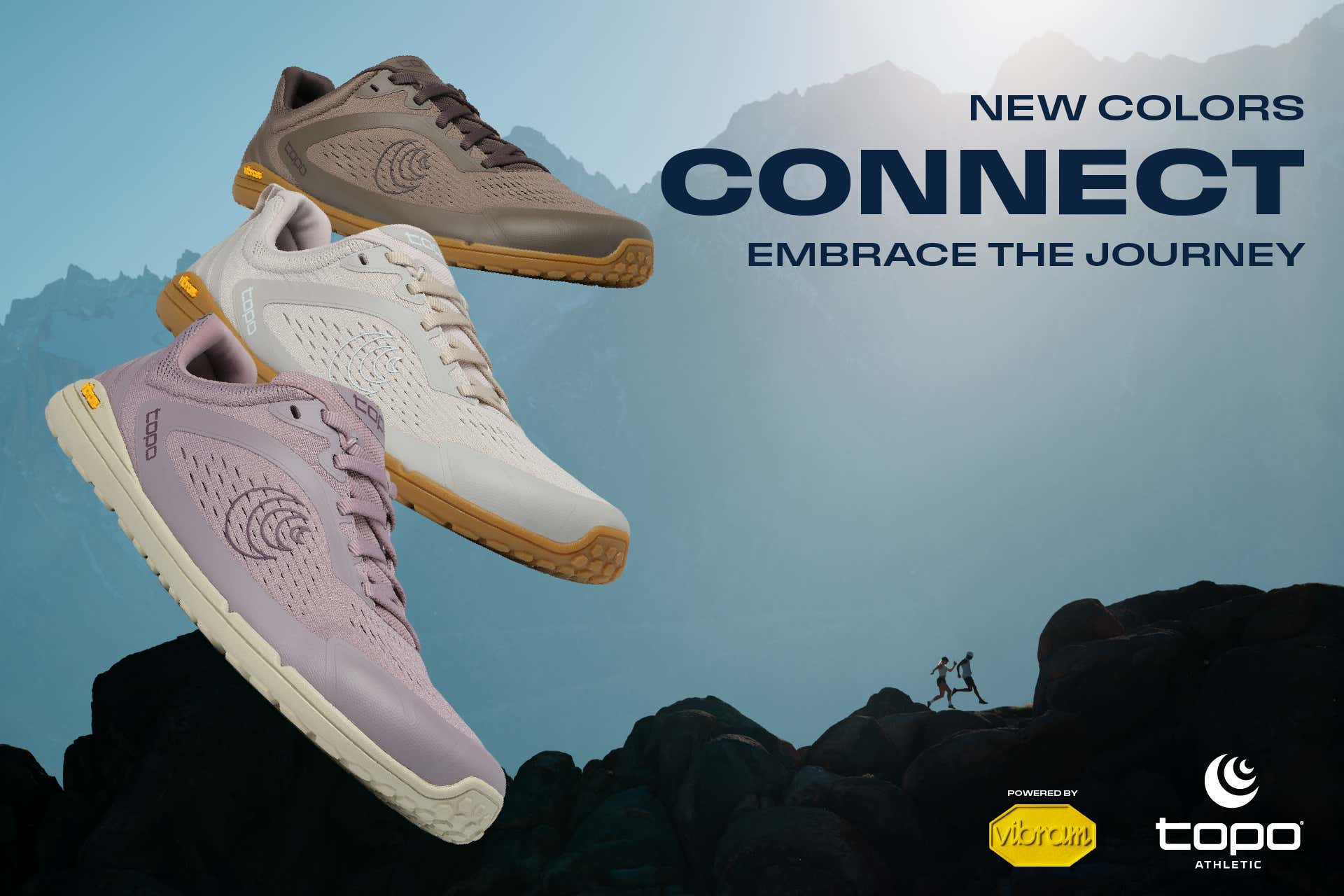 Topo Athletic（トポアスレチック)、「TRAIL RUNNING」コレクションのミニマルシューズ『CONNECT（コネクト）』新色