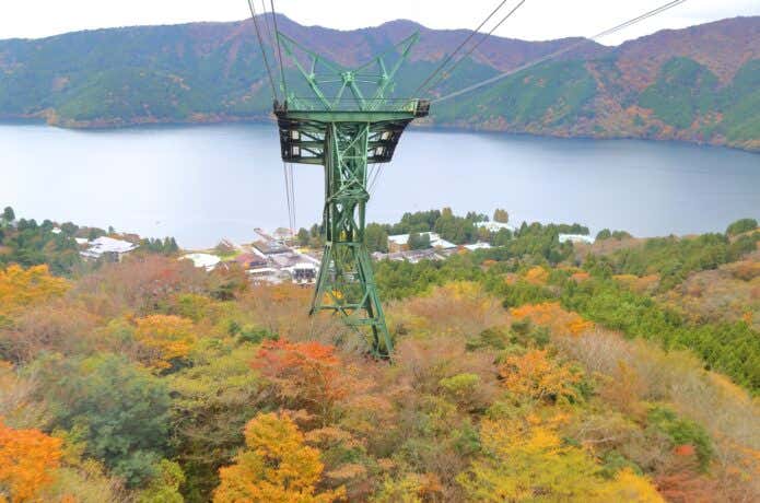 駒ケ岳ロープウェイ　紅葉