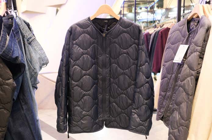 【3,490円】リペアテック 洗えるフュージョンダウン ジップジャケット(管理番号:26385)