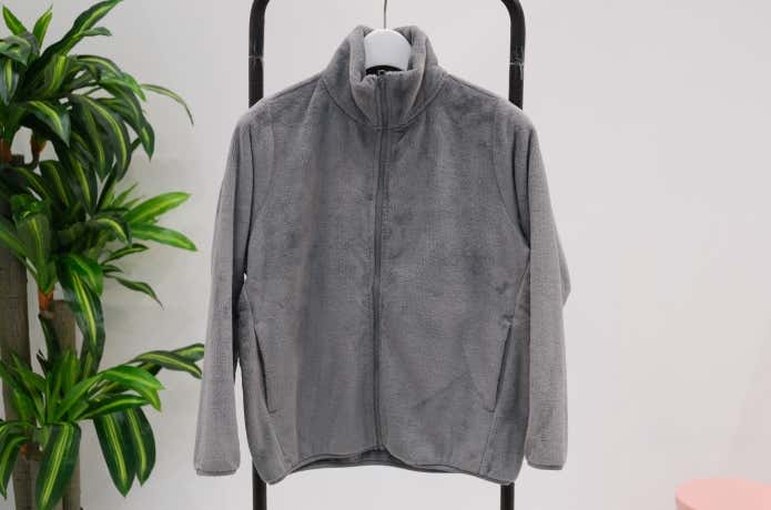 【1,790円】まるでブランケット ジップアップ(管理番号:47897)