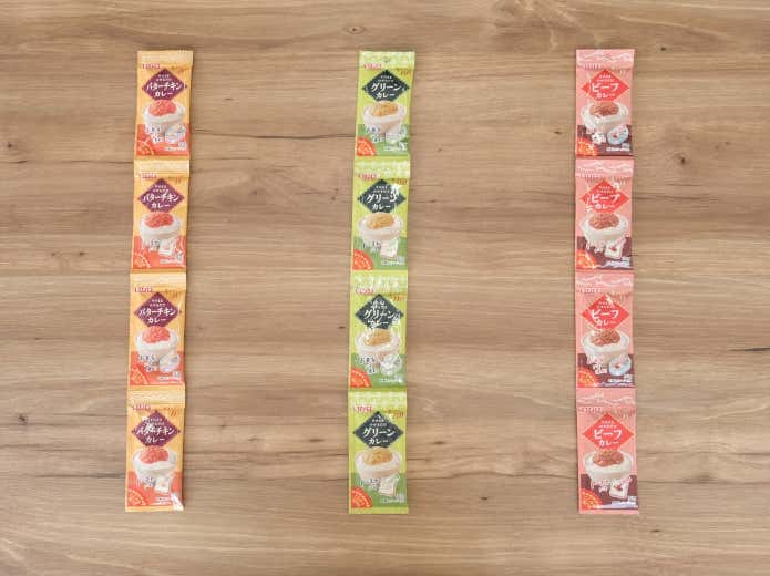 「いなばのタイカレー」シリーズ 4連パウチ