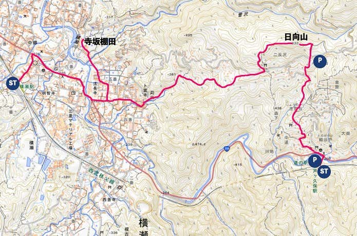 日向山MAP