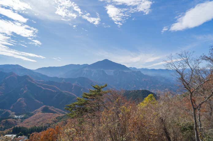 日向山からの武甲山