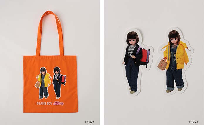対象商品購入者向けのオリジナルトートバッグ&ステッカー