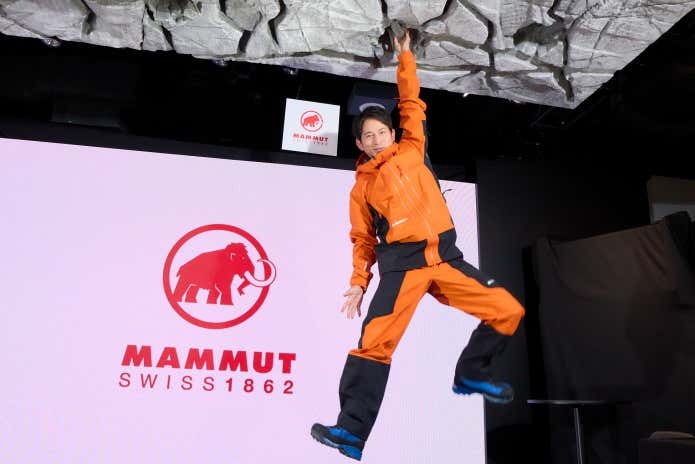 HANG ROCKに挑戦する岡田准一さん