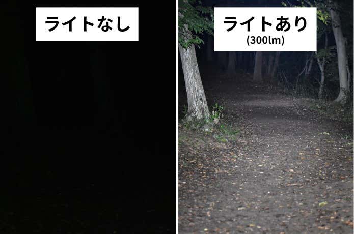 Sofirn「SE1」の明るさ