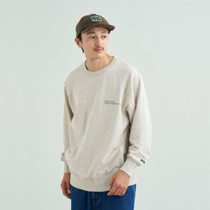 ECO HYBRID MESSAGE EMB SWEAT