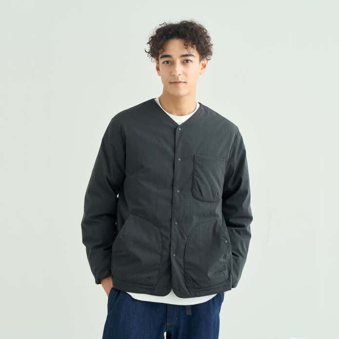 HINOC RIPSTOP INNER DOWN CARDIGAN