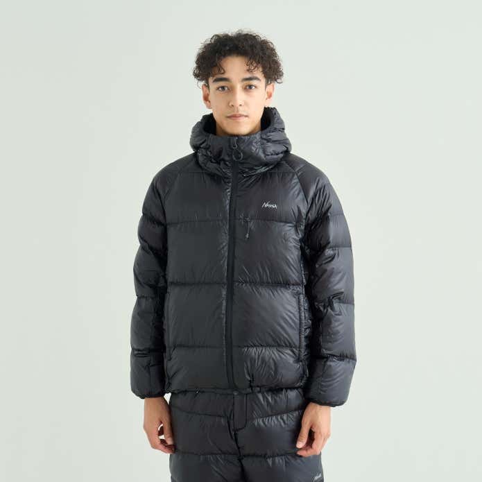 MOUNTAIN LODGE DOWN HOODIE JACKET