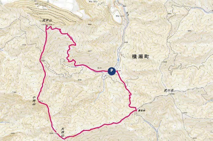 武甲山MAP