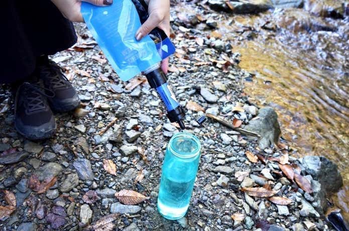 携帯浄水器