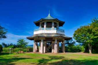 弘法山公園の展望台