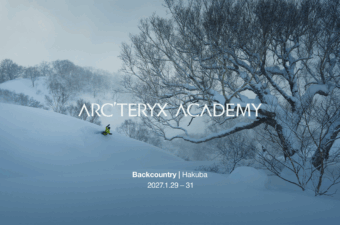 「ARC'TERYX ACADEMY」Backcountry｜Hakuba