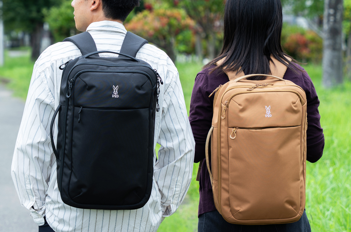 DOD（ディーオーディー）／新作スクエアリュック「スクサク」