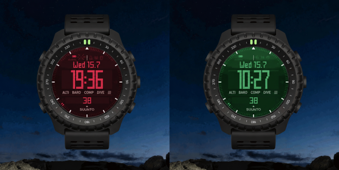 視認性を向上した1.3インチディスプレイと2色のバックライト