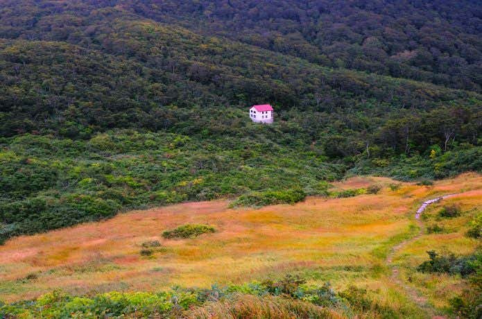 金明水避難小屋