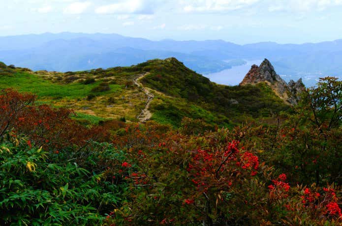 磐梯山の天狗岩コース