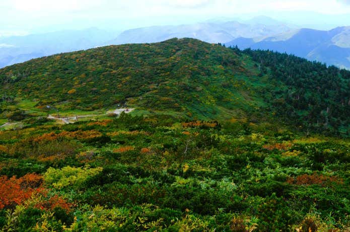 山形側の蔵王ロープウェイ